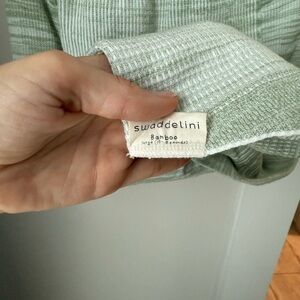 Swaddelini Bamboo Blend Mint Swaddle Sleep Sack